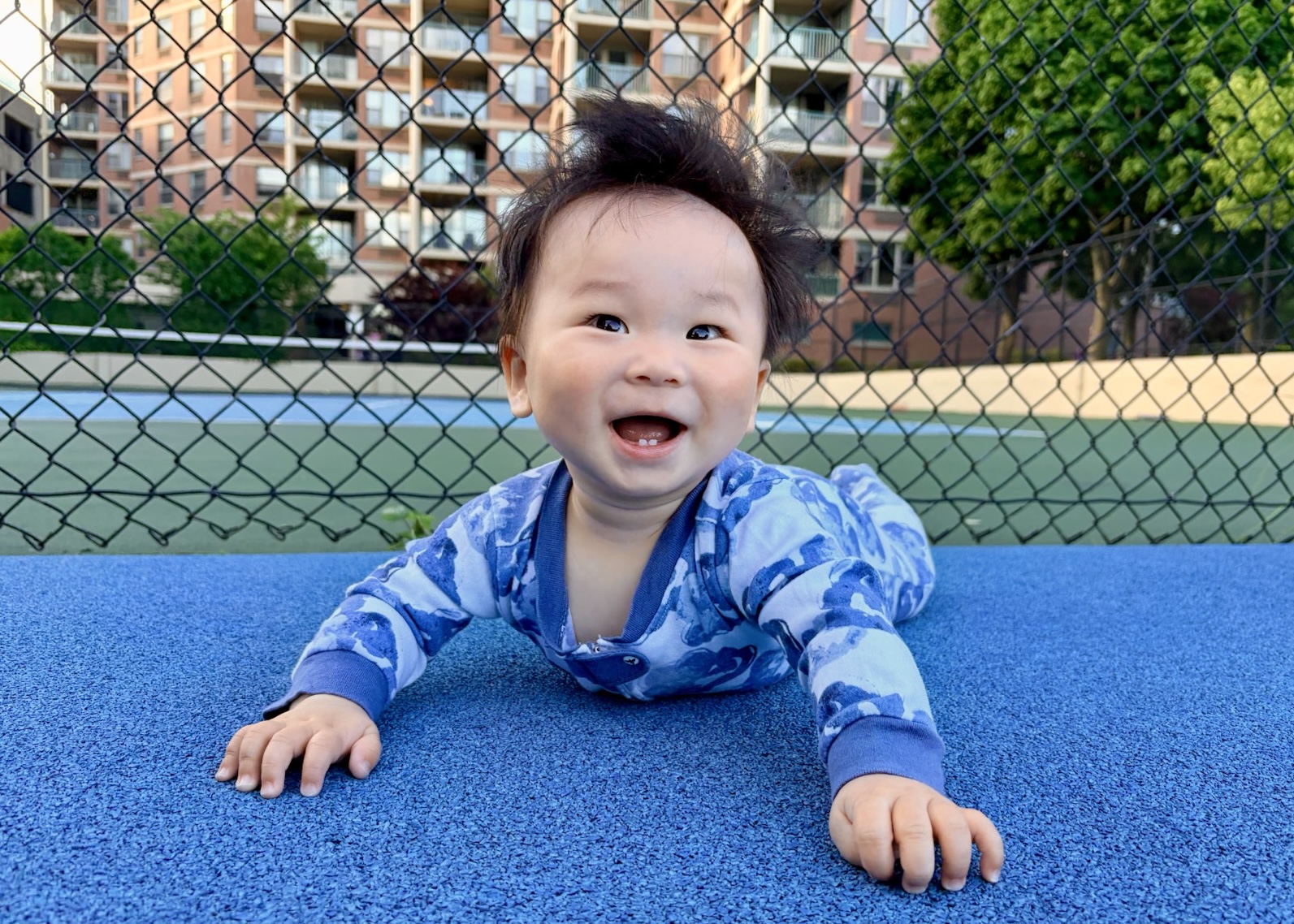 Xiaoxuan Xu's baby boy